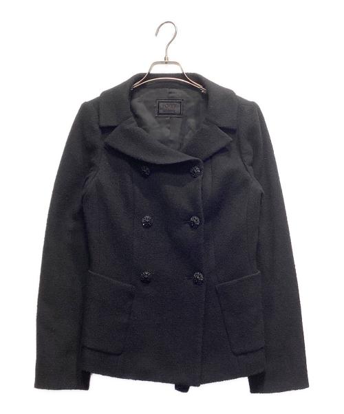 FOXEY（フォクシー）FOXEY (フォクシー) Pコート ブラック サイズ:Lの古着・服飾アイテム