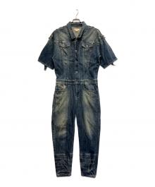 DIESEL（ディーゼル）の古着「デニムオールインワン」｜インディゴ