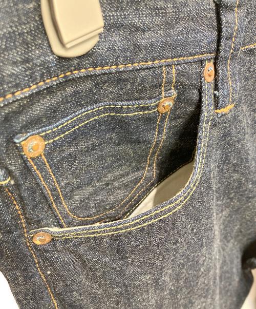 SUGAR CANE（シュガーケーン）SUGAR CANE (シュガーケーン) シンチバックデニムパンツ インディゴ サイズ:W28の古着・服飾アイテム