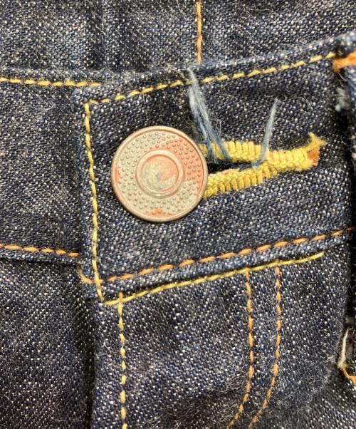 SUGAR CANE（シュガーケーン）SUGAR CANE (シュガーケーン) シンチバックデニムパンツ インディゴ サイズ:W28の古着・服飾アイテム
