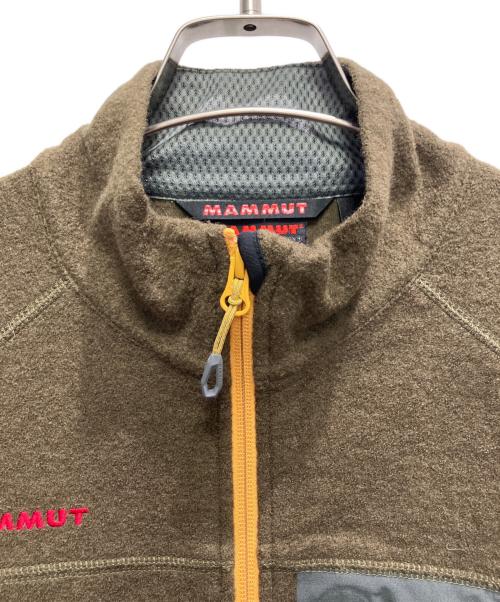 MAMMUT（マムート）MAMMUT (マムート) ウールフリースジャケット オリーブ サイズ:XLの古着・服飾アイテム