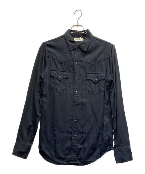 Saint Laurent Paris（サンローランパリ）Saint Laurent Paris (サンローランパリ) 長袖シャツ ブラック サイズ:Sの古着・服飾アイテム