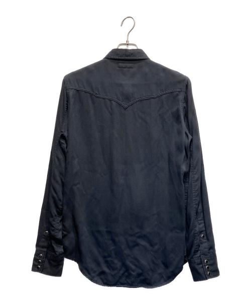 Saint Laurent Paris（サンローランパリ）Saint Laurent Paris (サンローランパリ) 長袖シャツ ブラック サイズ:Sの古着・服飾アイテム