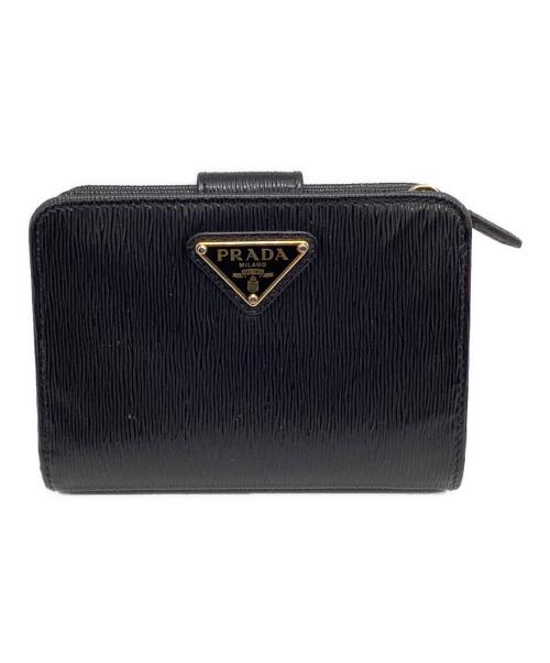 PRADA（プラダ）PRADA (プラダ) 2つ折り財布 NEROの古着・服飾アイテム