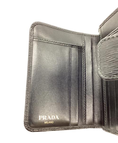 PRADA（プラダ）PRADA (プラダ) 2つ折り財布 NEROの古着・服飾アイテム
