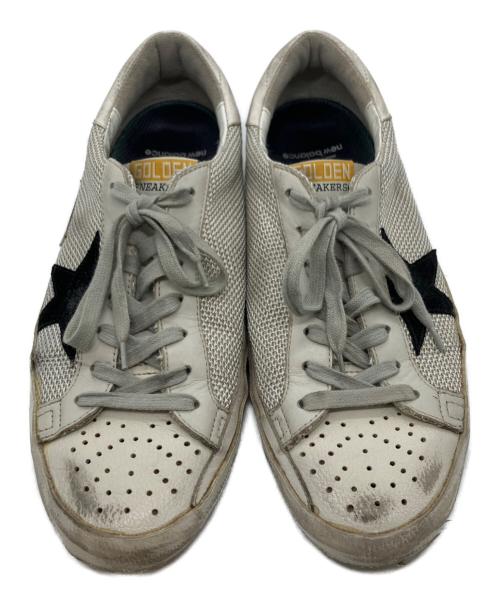 GOLDEN GOOSE（ゴールデングース）GOLDEN GOOSE (ゴールデングース) ダメージ加工スニーカー ホワイト サイズ:不明の古着・服飾アイテム