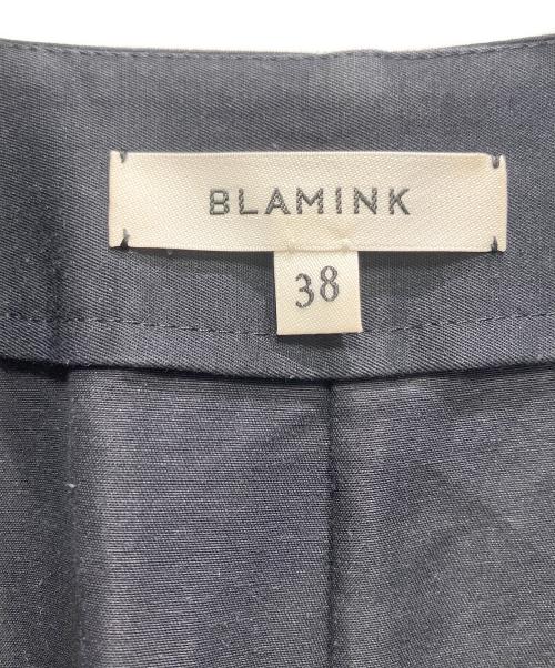 BLAMINK（ブラミンク）BLAMINK (ブラミンク) 半袖ワンピース ブラック サイズ:38の古着・服飾アイテム