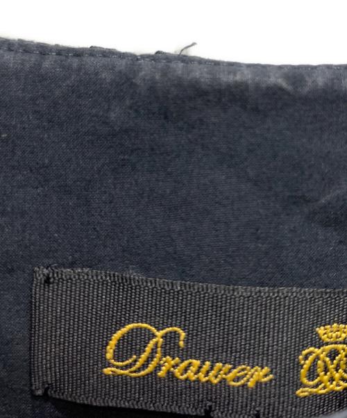 DRAWER（ドゥロワー）DRAWER (ドゥロワー) 23SS コットンタイプライター バルーンワンピース ブラック サイズ:FREEの古着・服飾アイテム