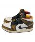 NIKE (ナイキ) スニーカー イエロー×ホワイト サイズ:27：6000円