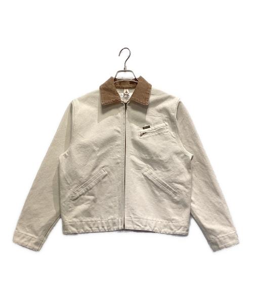 BACKERS（バッカーズ）BACKERS (バッカーズ) ワークジャケット アイボリー サイズ:FREEの古着・服飾アイテム