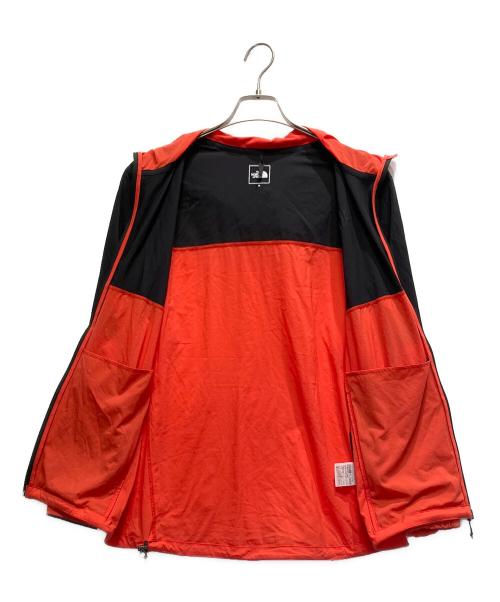 THE NORTH FACE（ザ ノース フェイス）THE NORTH FACE (ザ ノース フェイス) エニータイムウィンドフーディ レッド×ブラック サイズ:Mの古着・服飾アイテム