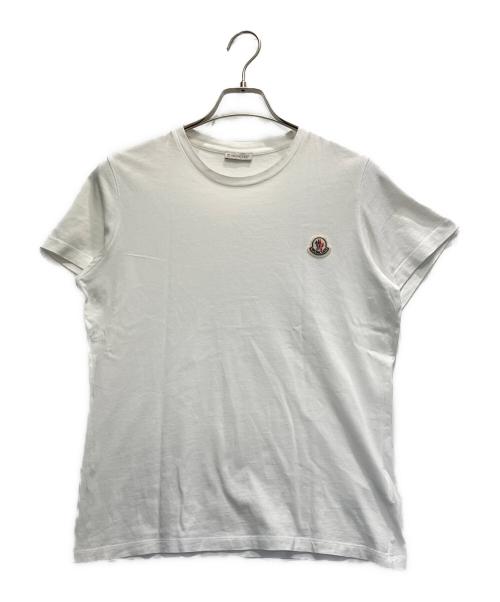 MONCLER（モンクレール）MONCLER (モンクレール) 半袖カットソー ホワイト サイズ:XSの古着・服飾アイテム