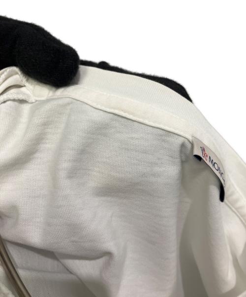 MONCLER（モンクレール）MONCLER (モンクレール) 半袖カットソー ホワイト サイズ:XSの古着・服飾アイテム