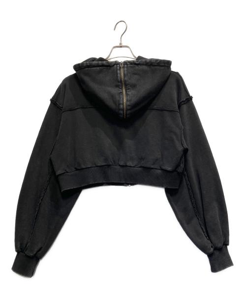 HARE（ハレ）HARE (ハレ) ジップパーカー ブラック サイズ:FREEの古着・服飾アイテム