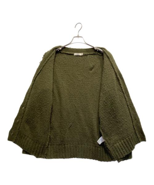 UGG（アグ）UGG (アグ) 厚手カーディガン グリーン サイズ:FREEの古着・服飾アイテム