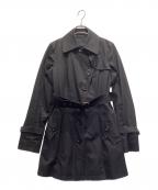 BURBERRY BLUE LABELバーバリー ブルー レーベル）の古着「トレンチコート」｜ブラック