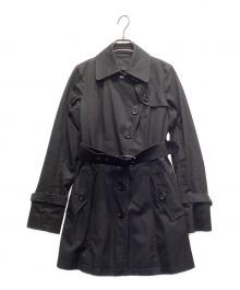 BURBERRY BLUE LABEL（バーバリー ブルー レーベル）の古着「トレンチコート」｜ブラック