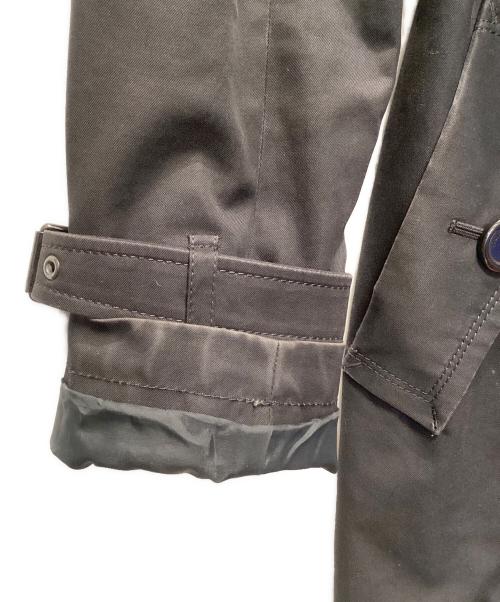 BURBERRY BLUE LABEL（バーバリー ブルー レーベル）BURBERRY BLUE LABEL (バーバリー ブルー レーベル) トレンチコート ブラック サイズ:Lの古着・服飾アイテム