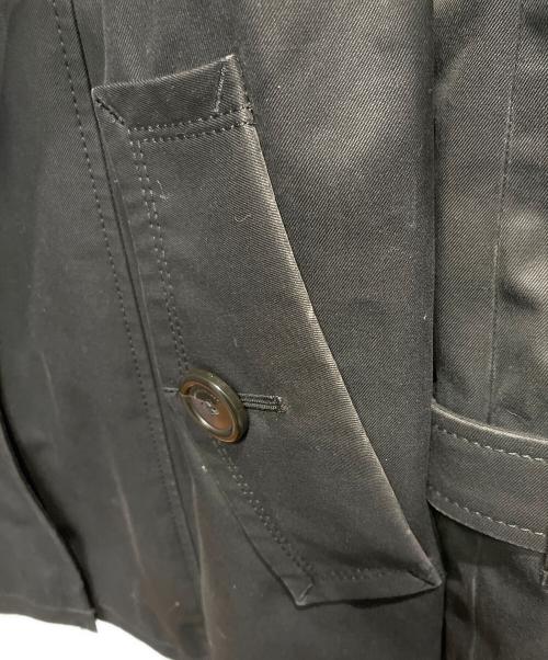 BURBERRY BLUE LABEL（バーバリー ブルー レーベル）BURBERRY BLUE LABEL (バーバリー ブルー レーベル) トレンチコート ブラック サイズ:Lの古着・服飾アイテム