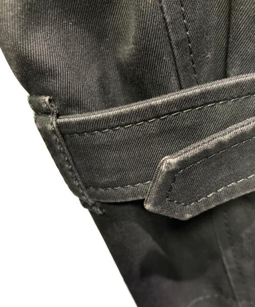 BURBERRY BLUE LABEL（バーバリー ブルー レーベル）BURBERRY BLUE LABEL (バーバリー ブルー レーベル) トレンチコート ブラック サイズ:Lの古着・服飾アイテム