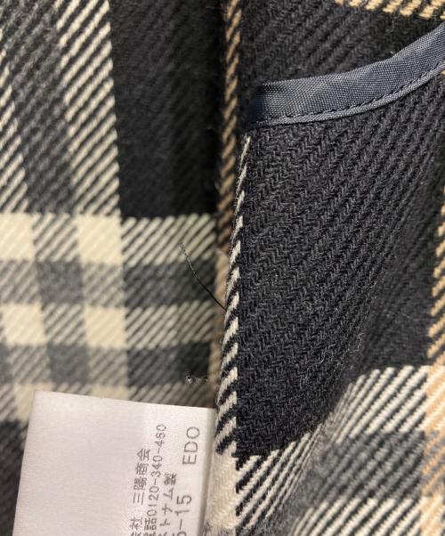 BURBERRY BLUE LABEL（バーバリー ブルー レーベル）BURBERRY BLUE LABEL (バーバリー ブルー レーベル) トレンチコート ブラック サイズ:Lの古着・服飾アイテム