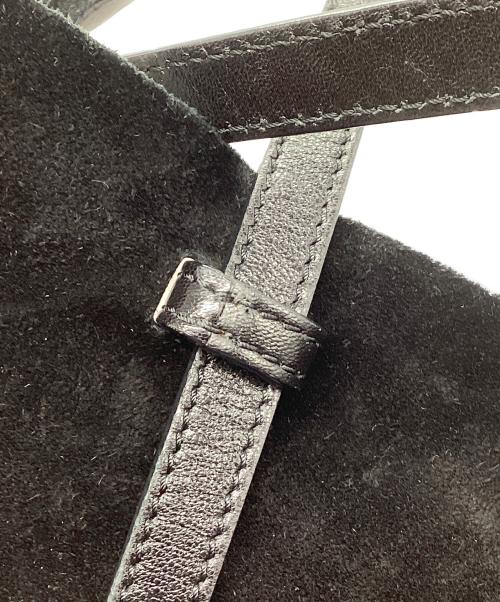 TIFFANY & Co.（ティファニー）TIFFANY & Co. (ティファニー) レザートートバッグ ブラックの古着・服飾アイテム
