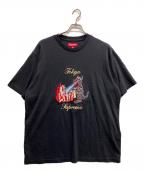 SUPREMEシュプリーム）の古着「半袖カットソー」｜ブラック
