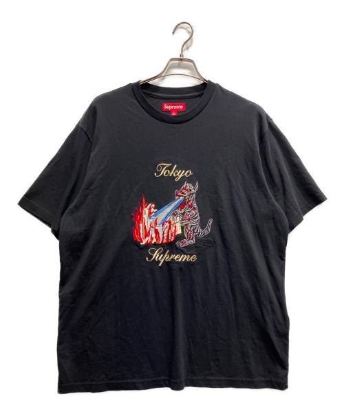 SUPREME（シュプリーム）Supreme (シュプリーム) 半袖カットソー ブラック サイズ:Lの古着・服飾アイテム
