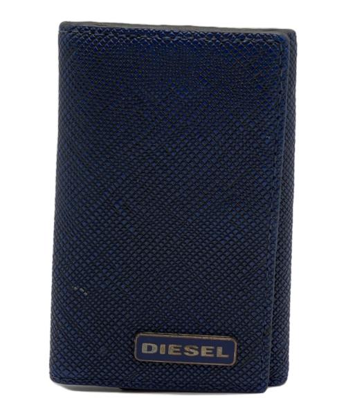 DIESEL（ディーゼル）DIESEL (ディーゼル) キーケース ネイビーの古着・服飾アイテム