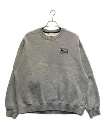 NIKE×stussy（ナイキ×ステューシー）の古着「スウェット」｜ライトグレー
