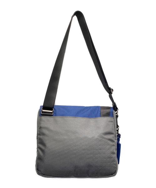 TUMI（トゥミ）TUMI (トゥミ) ショルダーバッグ ブラック×ブルー×グレーの古着・服飾アイテム