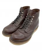 RED WINGレッドウィング）の古着「レザーブーツ」｜ブラウン