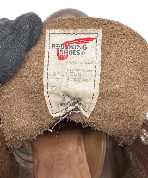 RED WING（レッドウィング）RED WING (レッドウィング) レザーブーツ ブラウン サイズ:25の古着・服飾アイテム