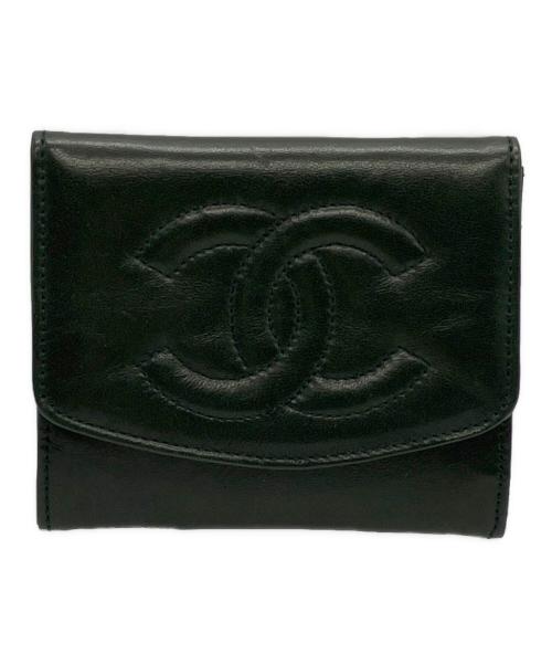 CHANEL（シャネル）CHANEL (シャネル) 小銭入れ グリーンの古着・服飾アイテム