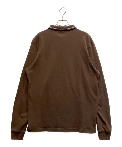 FRED PERRY（フレッドペリー）FRED PERRY (フレッドペリー) ポロシャツ ブラウン サイズ:Lの古着・服飾アイテム