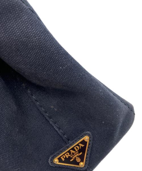 PRADA（プラダ）PRADA (プラダ) 2WAYバッグ ネイビーの古着・服飾アイテム