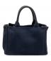 PRADA (プラダ) 2WAYバッグ ネイビー：30000円
