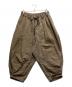 artefact（アーティファクト）の古着「サルエルカーゴパンツ」｜オリーブ
