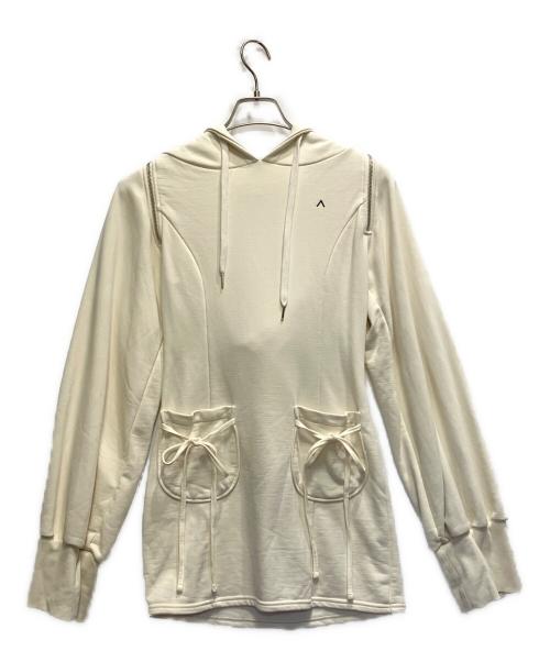 ANDMARY（アンドマリー）ANDMARY (アンドマリー) パーカーワンピース ベージュ サイズ:FREEの古着・服飾アイテム