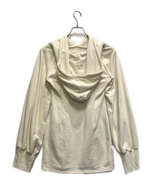 ANDMARY（アンドマリー）ANDMARY (アンドマリー) パーカーワンピース ベージュ サイズ:FREEの古着・服飾アイテム