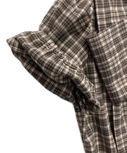 darich（ダーリッチ）darich (ダーリッチ) 半袖ワンピース ダークブラウン サイズ:FREEの古着・服飾アイテム