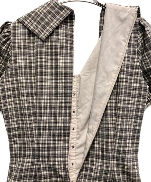 darich（ダーリッチ）darich (ダーリッチ) 半袖ワンピース ダークブラウン サイズ:FREEの古着・服飾アイテム