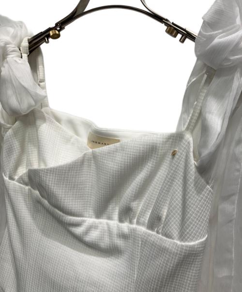 ANDMARY（アンドマリー）ANDMARY (アンドマリー) 長袖ワンピース ホワイト サイズ:FREEの古着・服飾アイテム