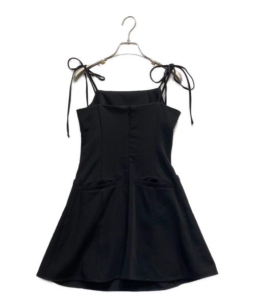 ANDMARY（アンドマリー）ANDMARY (アンドマリー) キャミソールワンピース ブラック サイズ:FREEの古着・服飾アイテム