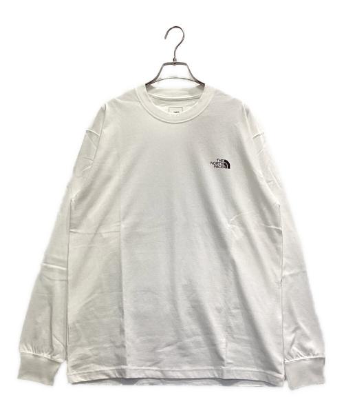 THE NORTH FACE（ザ ノース フェイス）THE NORTH FACE (ザ ノース フェイス) 長袖Tシャツ ホワイト サイズ:L 未使用品の古着・服飾アイテム