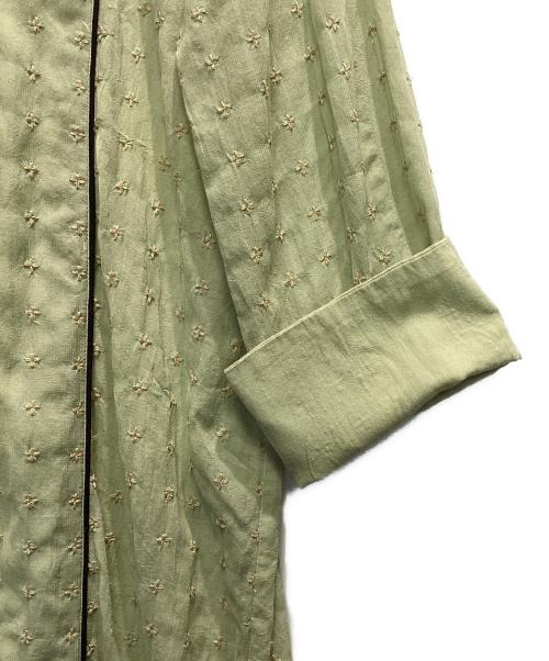 TODAYFUL（トゥデイフル）TODAYFUL (トゥデイフル) Embroidery Voile Dress グリーン サイズ:Sの古着・服飾アイテム