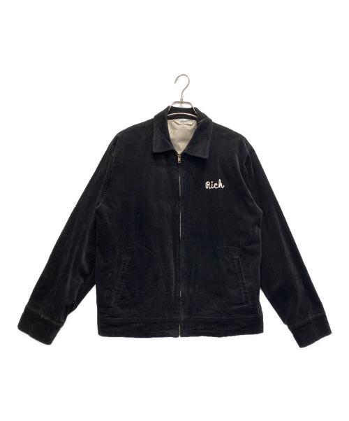 BACKERS（バッカーズ）BACKERS (バッカーズ) ジップジャケット ブラック サイズ:Lの古着・服飾アイテム