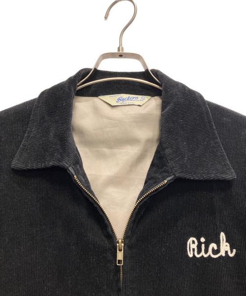 BACKERS（バッカーズ）BACKERS (バッカーズ) ジップジャケット ブラック サイズ:Lの古着・服飾アイテム