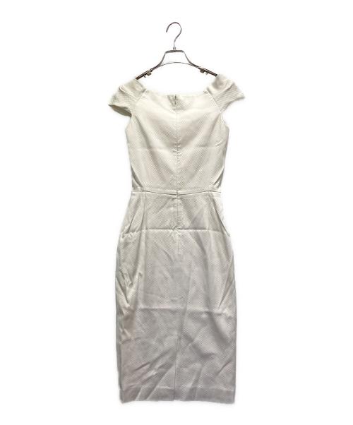 Christian Dior（クリスチャン ディオール）Christian Dior (クリスチャン ディオール) 半袖ワンピース ホワイト サイズ:Mの古着・服飾アイテム