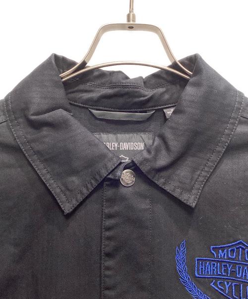 HARLEY-DAVIDSON（ハーレーダビッドソン）HARLEY-DAVIDSON (ハーレーダビッドソン) スロットルバックジャケット ブラック サイズ:M 未使用品の古着・服飾アイテム